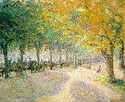 Camille Pissaro Hyde Park, London oil